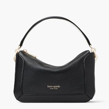 kate spade bag男包, Kate Spade | Kate Spade New York Women's Crush Pebbled Medium Cross Body Bag - Black商品图片 