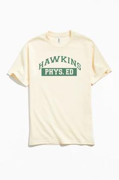 男装Urban Outfitters, Urban Outfitters | Stranger Things Hawkins Phys. Ed Tee商品图片 额外9.5折, 额外九五折