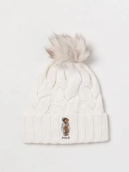 Ralph Lauren | Polo Ralph Lauren Polo Bear Cable-Knit Pom-Pom Beanie 8.1折