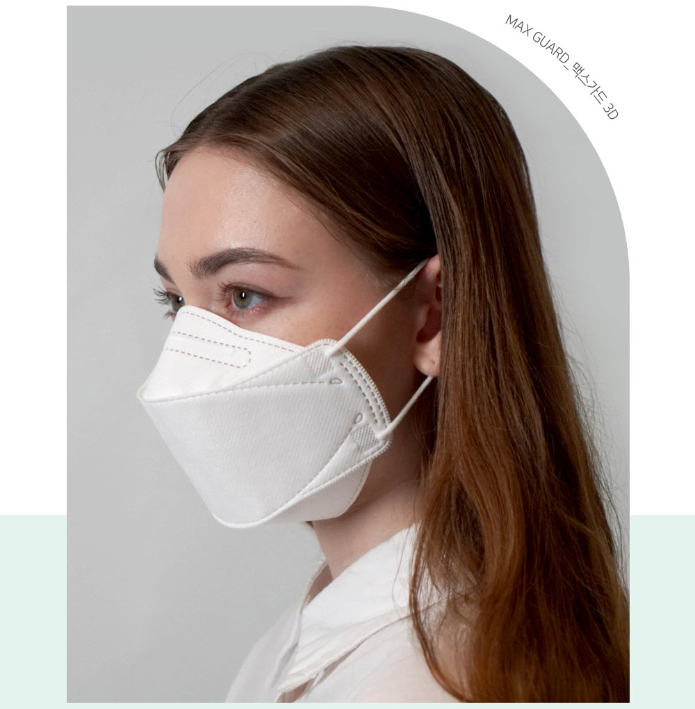 商品【FDA认证】韩国政府采购高品质KF94防疫口罩  3D设计4层过滤 舒适透气 密封袋装 高性价比 50/100/200图片