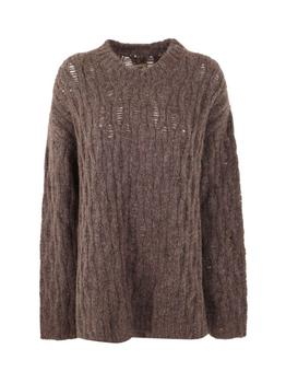 推荐Uma Wang Ribbed Knitted Sweater商品