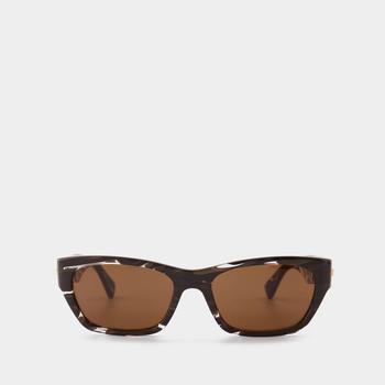 推荐Sunglasses in Brown Acetate商品