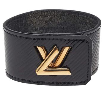 lv手链多少钱, [二手商品] Louis Vuitton | Louis Vuitton Black Epi Leather Twist It Cuff Bracelet 17商品图片 6.6折, 满1件减$100, 满减