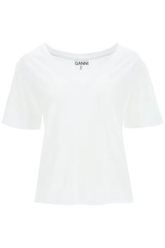 推荐Ganni v-neck t-shirt商品