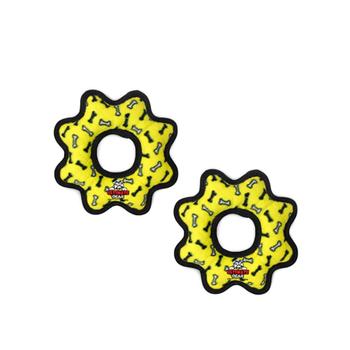 商品Tuffy | Ultimate Gear Ring Yellow Bone, 2-Pack Dog Toys,商家Macy's,价格¥208图片