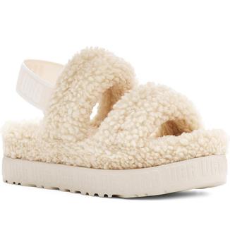 UGG品牌, 商品带羊毛 休闲露跟凉鞋 明星同款, 价格¥366图片