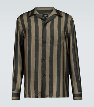 商品Fendi | Striped pajama shirt,商家MyTheresa,价格¥8229图片