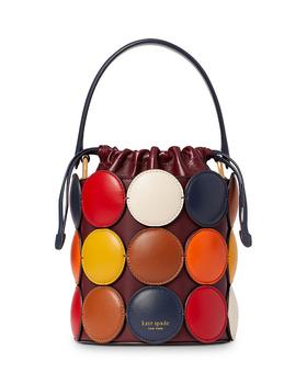 kate spade bag男包, Kate Spade | Dottie Small Smooth Leather Bucket Bag商品图片 