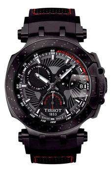 推荐Men's Special Edition T-Race Moto Swiss Quartz Bracelet Watch, 43mm商品