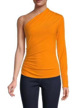 Bailey 44是什么牌子, Bailey 44 | Aaliyah One-Shoulder Ruched Top商品图片 4.3折