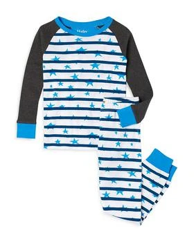 Hatley | Boys' Starry Night Raglan Pajama Set - Little Kid, Big Kid,商家Bloomingdale's,价格¥139