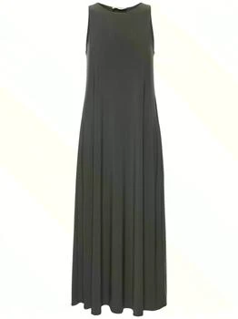 推荐"lana" Sleeveless Jersey Midi Dress商品