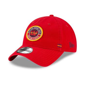 lv鞋子, New Era | Men's Red Super Bowl LV Circle Patch 9TWENTY Adjustable Hat商品图片 