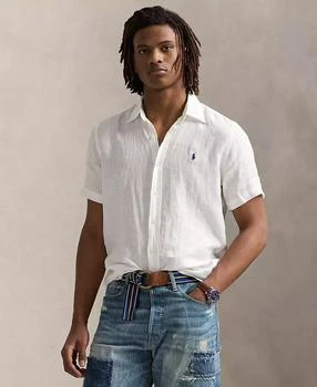 Ralph Lauren | 男士自然轻质亚麻衬衫 多款配色,商家折扣挖宝区,价格¥589