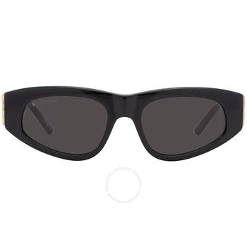 Grey Oval Ladies Sunglasses BB0095S 001 53