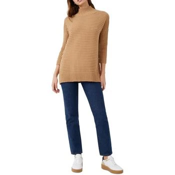 推荐French Connection Womens Cotton Knit Mock Turtleneck Sweater商品