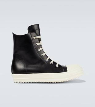推荐High-top leather sneakers商品
