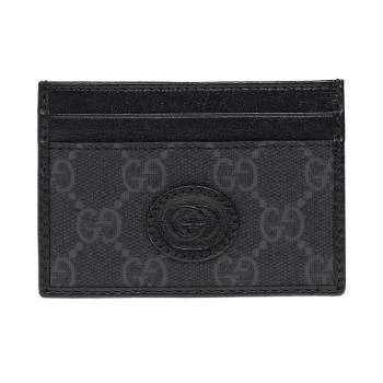 Gucci | GUCCI 中性零钱包黑色 700690-92TCF-1000 满$1享9.6折, 独家减免邮费, 满折