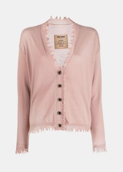 Uma Wang | Uma Wang Rose Pink Cashmere Cardigan商品图片,额外9.5折, 额外九五折