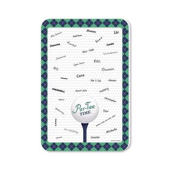 商品Big Dot of Happiness | Par-Tee Time - Golf - Guest Book Sign - Guestbook Alternative - Signature Mat,商家Macy's,价格¥186图片