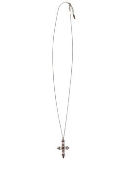 推荐Romantic Cross Charm Long Chain Necklace商品