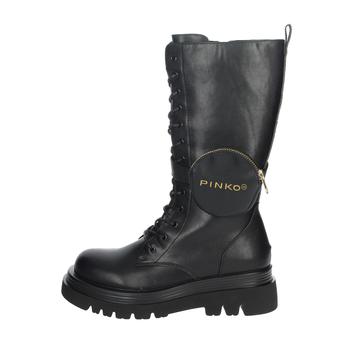 推荐pinko up Boots Women Black Pelle Sintetico商品