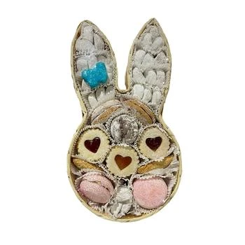 Cookies Con Amore | 24 Oz Easter Bunny Shaped Handmade Assorted Cookie Gift Basket,商家Macy's,价格¥372