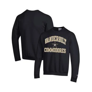 CHAMPION | Men's Black Vanderbilt Commodores High Motor Pullover Sweatshirt 独家减免邮费
