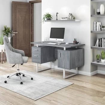 Streamdale Furniture | Streamdale Modern Office Desk With Storage,商家Premium Outlets,价格¥3036