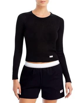 Alexander Wang | Cotton Long Sleeve Tee,商家Bloomingdale's,价格¥352