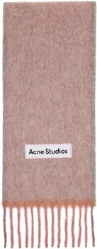 Acne Studios | Pink Narrow Scarf 独家减免邮费