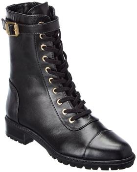 推荐Stuart Weitzman Thalia Leather Combat Boot商品