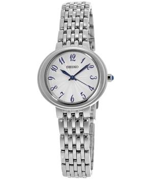 美国精工女表, Seiko | Seiko Analogue Silver Dial Steel Women's Watch SRZ505P1商品图片 4.4折