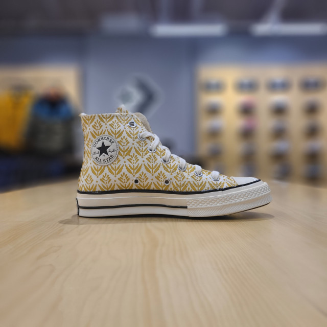匡威直邮, Converse | 【韩国直邮|包邮包税】匡威 CHUNK TAYLOR 70 Summer Spirit INFINITY 金色 DART 高腰 运动鞋 CHUCK 70 HI GOLD DART/EGRET/黑色 571920C商品图片 7折×额外9折, 包邮包税, 额外九折