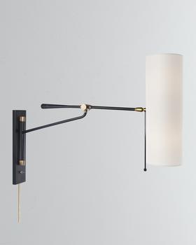 商品AERIN | Frankfort Articulating Wall Light,商家Neiman Marcus,价格¥9777图片