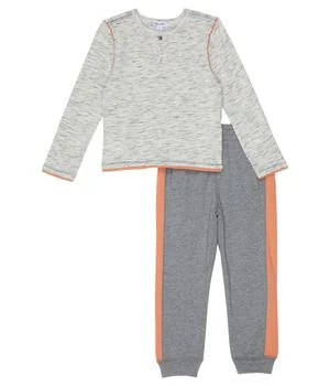 Splendid | Space Dye Long Sleeve Top & Pants Set (Toddler/Little Kids/Big Kids),商家6PM,价格¥305