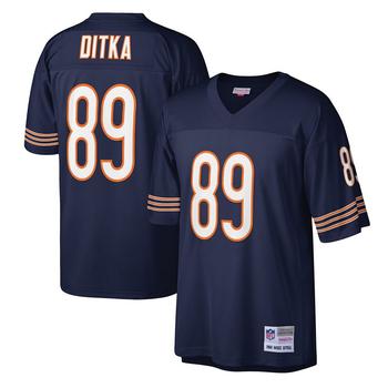 迈克达威, Mitchell and Ness | Men's Mike Ditka Navy Chicago Bears Legacy Replica Jersey商品图片 