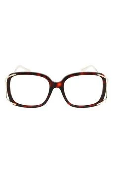 Gucci | 55mm Square Optical Frames 5.3折