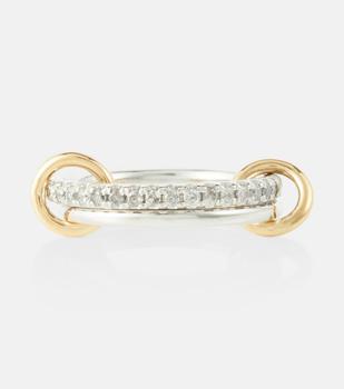 商品Spinelli Kilcollin | Marigold sterling silver and 18kt gold ring with diamonds,商家MyTheresa,价格¥14741图片
