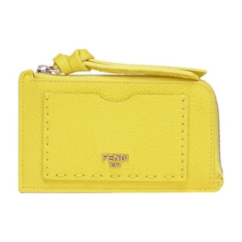 Fendi | 【特惠8.7折】【预售】 女士 卡包 FF Peekaboo卡片包  FENMV799YEL,商家TLS PARIS,价格¥3833