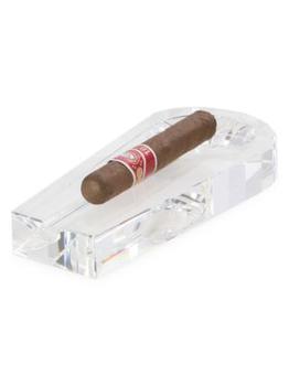 商品Bey-Berk | Single Cigar Crystal Ashtray,商家Saks OFF 5TH,价格¥429图片