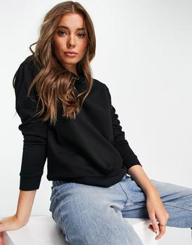 ASOS | ASOS DESIGN ultimate sweatshirt in black商品图片,