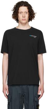 商品Klattermusen | Black Organic Cotton T-Shirt,商家SSENSE,价格¥224图片