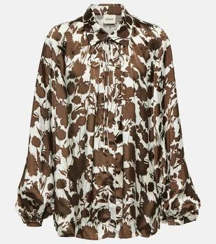 推荐Frances floral cupro shirt商品