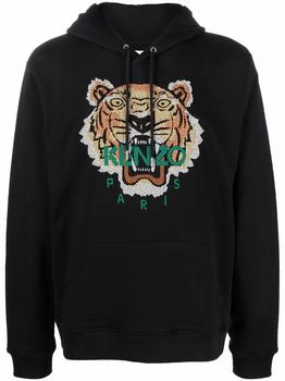 推荐Kenzo Men's  Black Cotton Sweatshirt商品