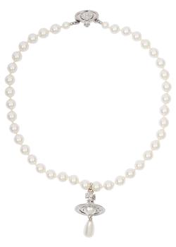 Vivienne Westwood | One Row orb faux pearl choker商品图片,