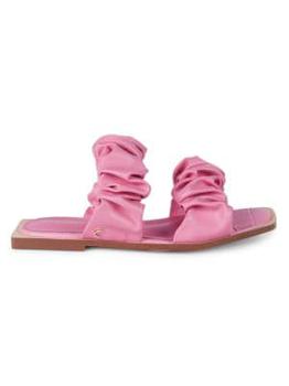 商品Sam Edelman | Iggy褶皱方头凉拖,商家Saks OFF 5TH,价格¥213图片