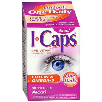 Eye Vitamin & Mineral Supplement Softgels