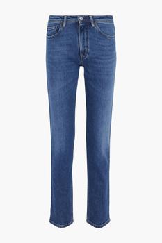 South mid-rise straight-leg jeans,价格$45