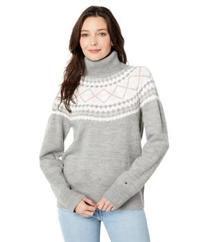 推荐Argyle Fair Isle Turtleneck Sweater商品